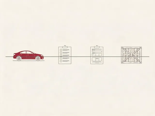 Used vehicle requirement communication map
